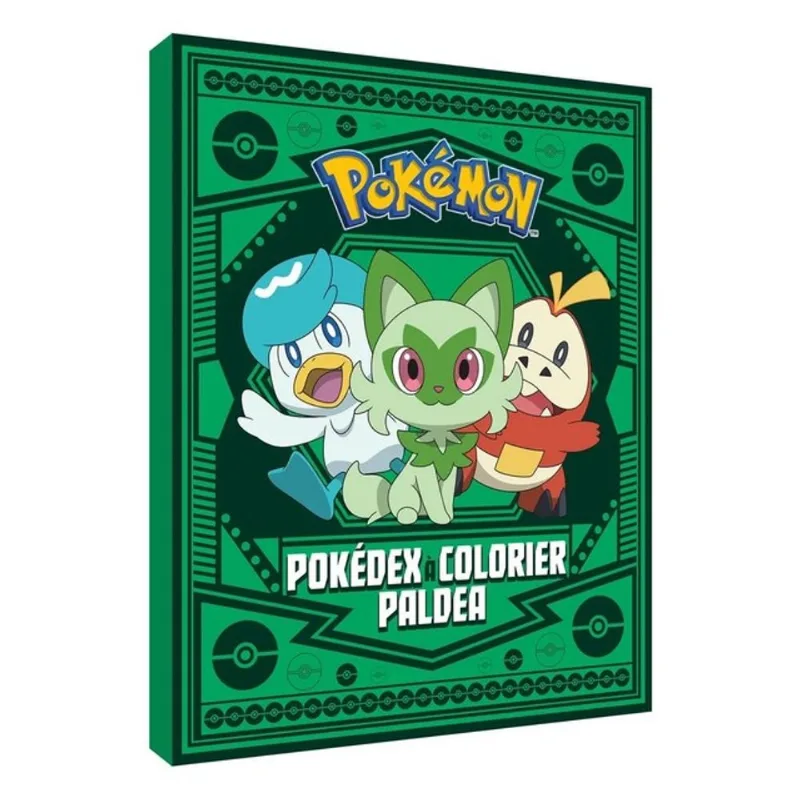 POKEDEX À COLORIER PALDEA