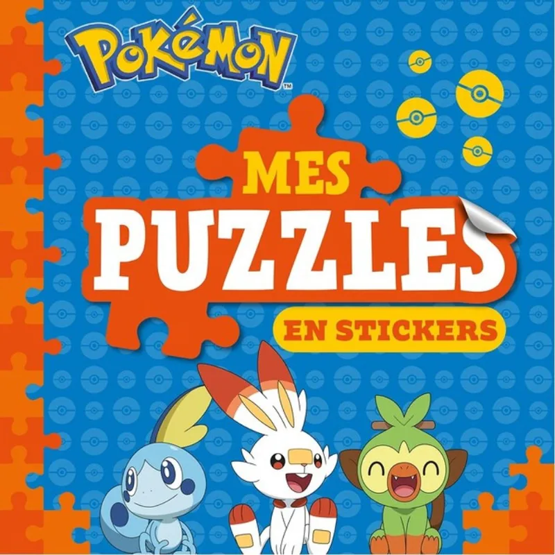 POKÉMON - MES PUZZLES EM STICKERS