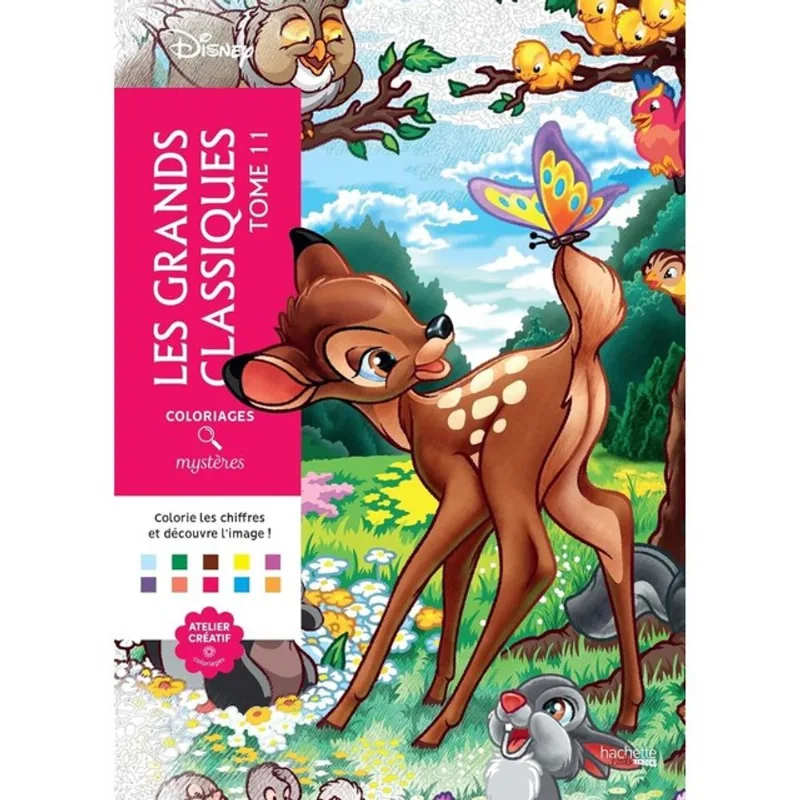 LES GRANDS CLASSIQUES - COLORIAGES MYSTÈRES DISNEY - VOL. 11