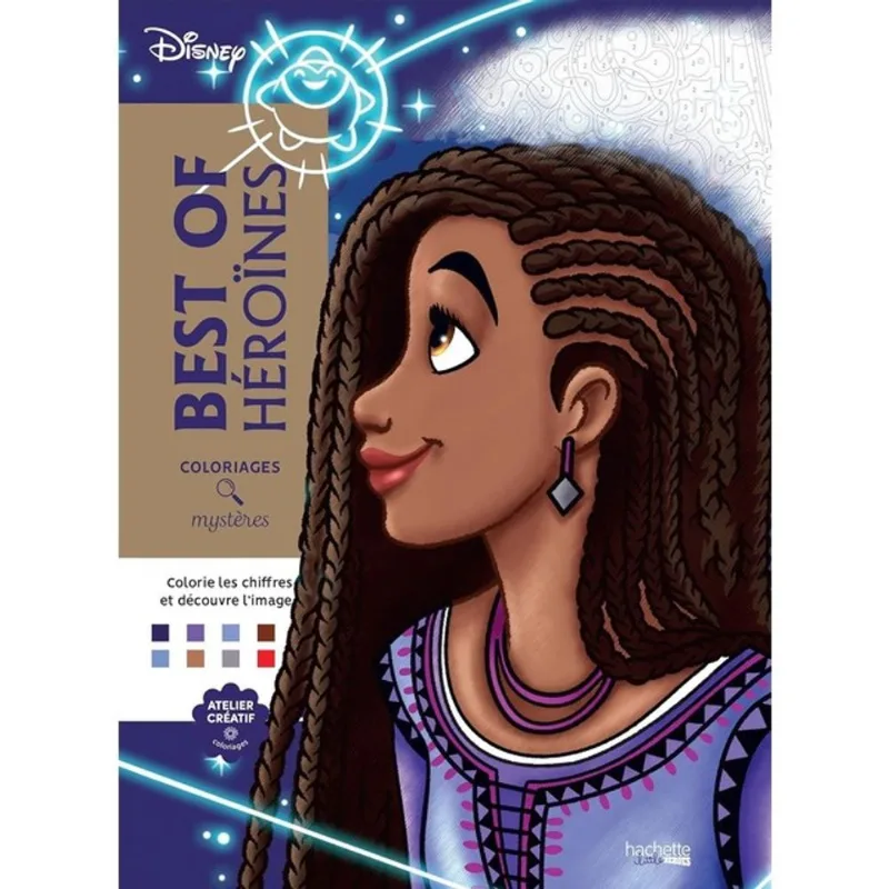 BEST OF HÉROÏNES - COLORIAGES MYSTÈRES DISNEY