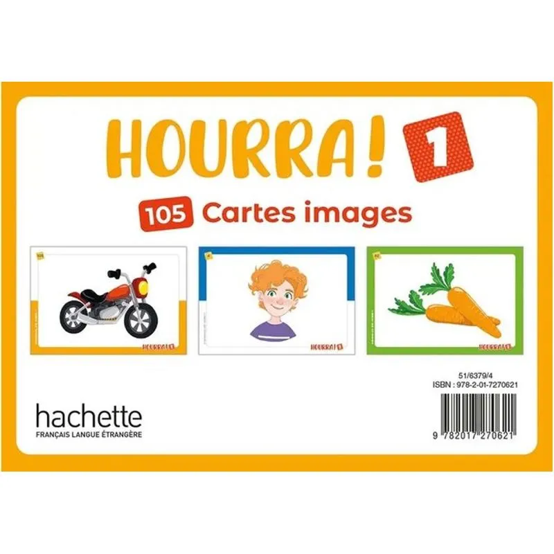 HOURRA ! 1 - CARTES IMAGES (105 CARTES)