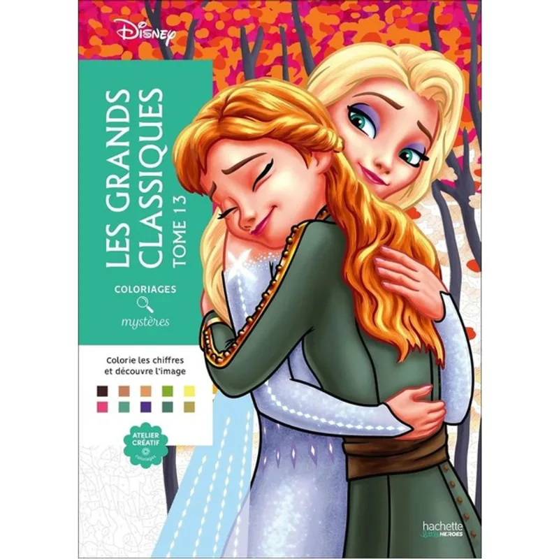 LES GRANDS CLASSIQUES - COLORIAGES MYSTÈRES DISNEY - VOL. 13