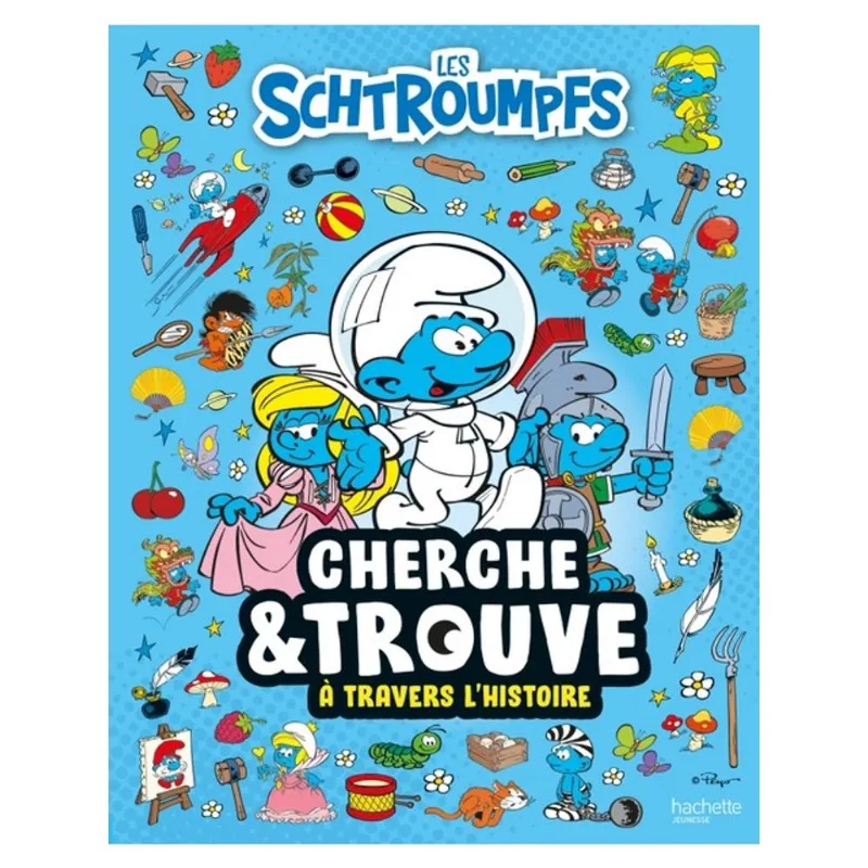 CHERCHE & TROUVE À TRAVERS L'HISTOIRE - LES SCHTROUMPFS