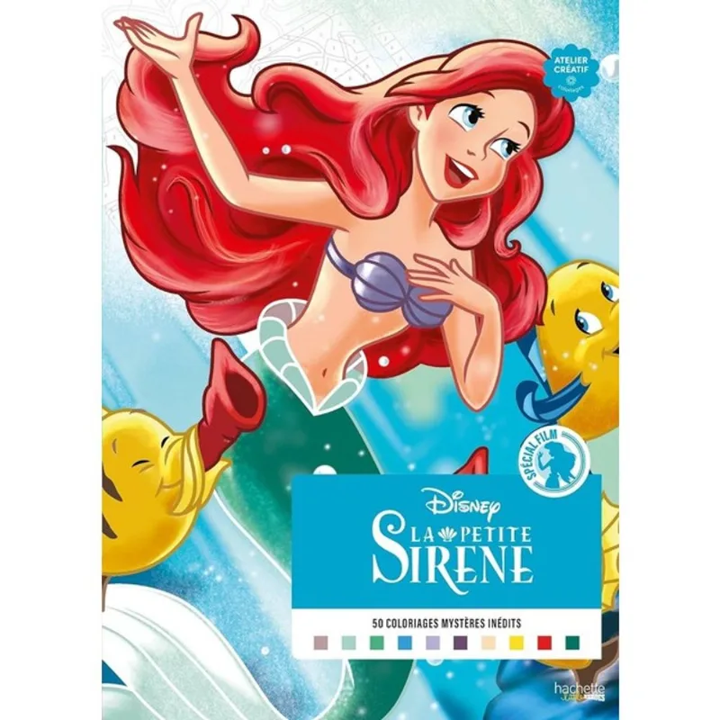 LA PETITE SIRÈNE - COLORIAGES MYSTÈRES DISNEY - SPÉCIAL FILM