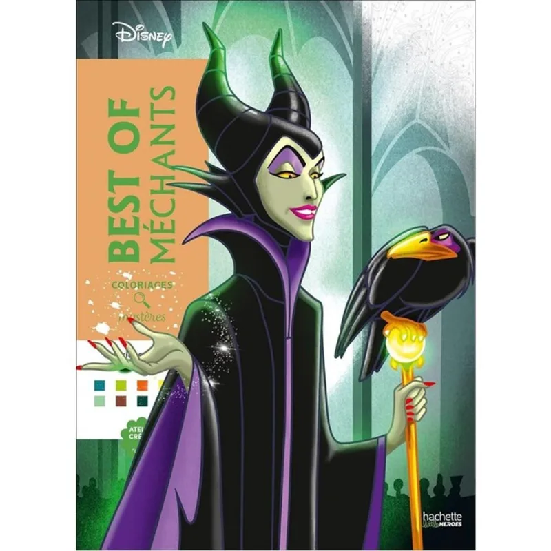 BEST OF MÉCHANTS - COLORIAGES MYSTÈRES DISNEY