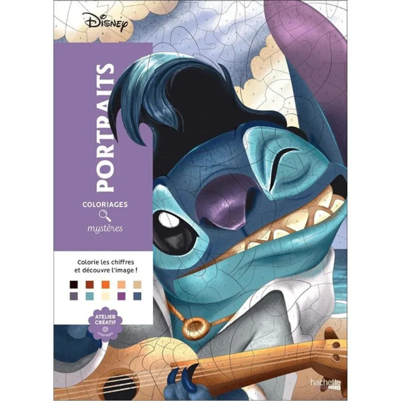 COLORIAGES MYSTÈRES DISNEY - PORTRAITS