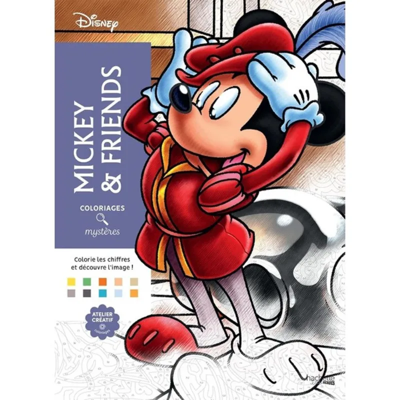 MICKEY AND FRIENDS - COLORIAGES MYSTÈRES DISNEY