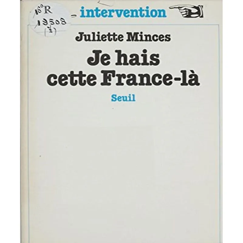 Je Hais Cette France-là