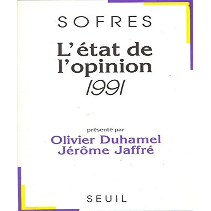 Létat De Lopinion 1991