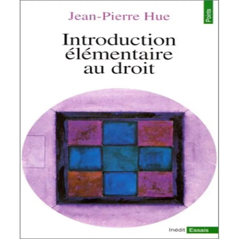 Introduction Élémentaire Au Droit