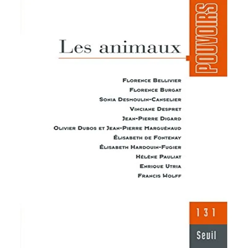 Pouvoirs N. 131 - Les Animaux