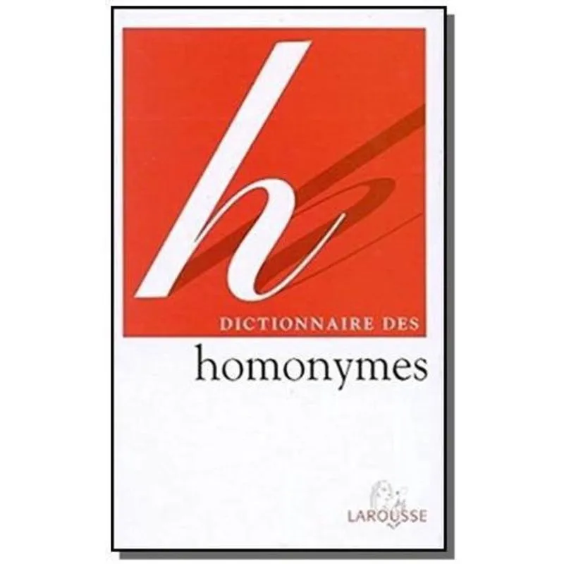 Dictionnaire Des Homonymes