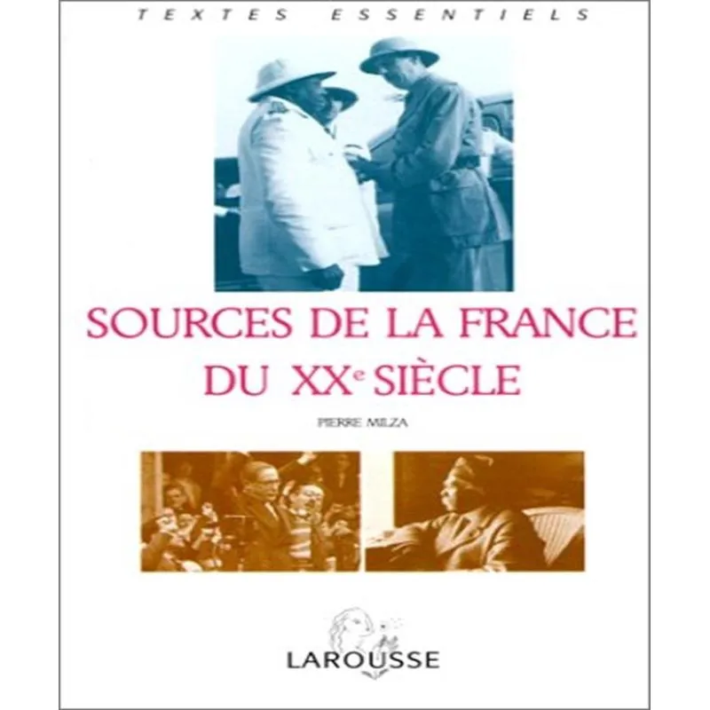 Sources De La France Du Xxe Siècle