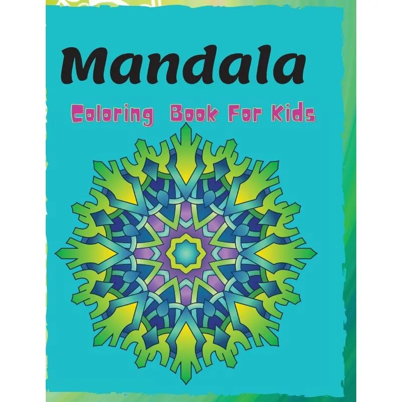 Mandala Coloring Book For Kids