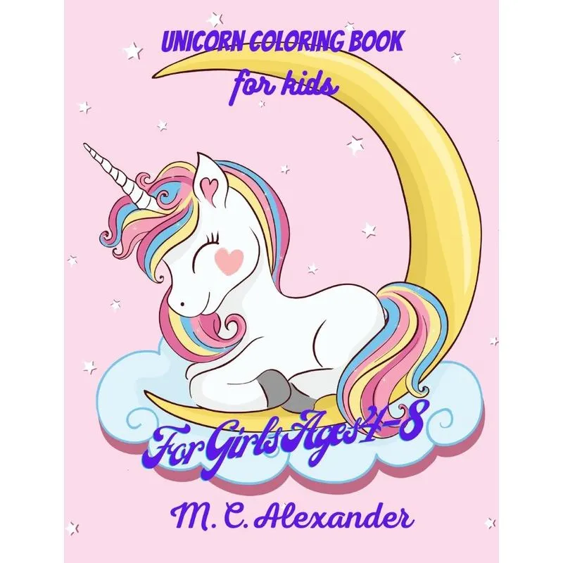 Unicorn Coloring Book For Kids