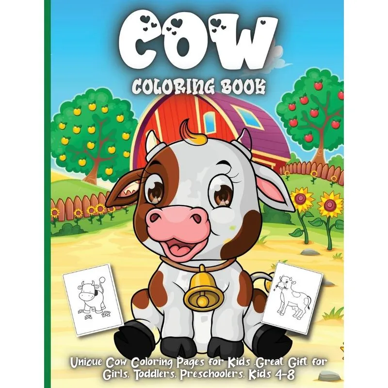 Cow Coloring Book