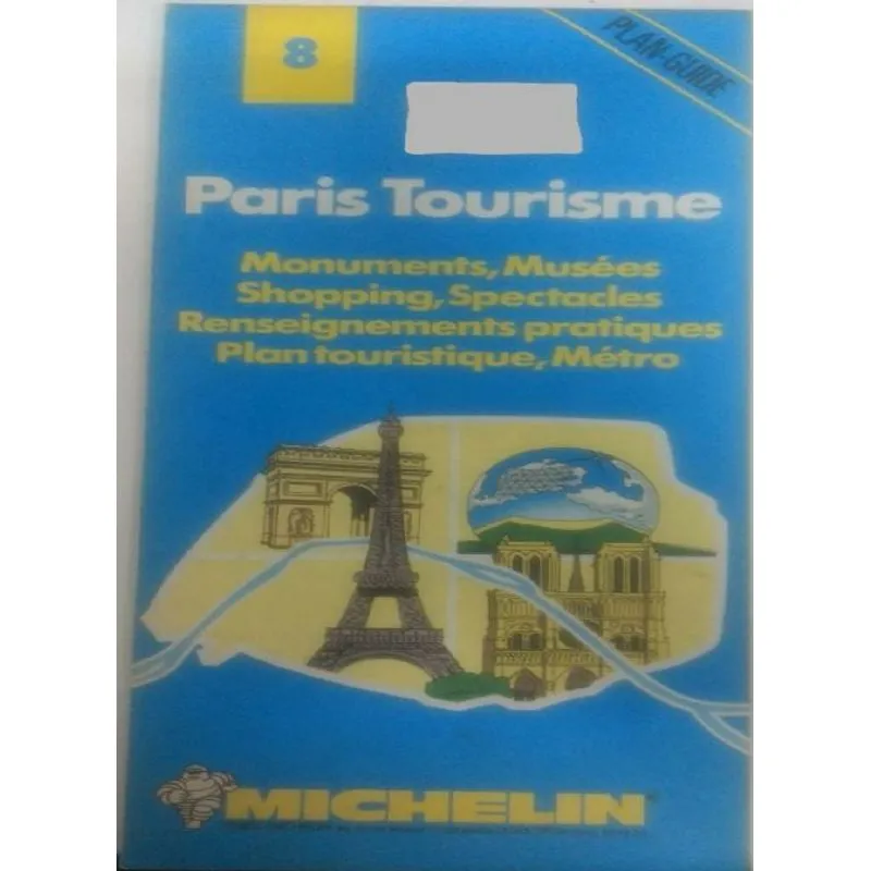 Usado - Paris Tourisme - Plan-guide - 8