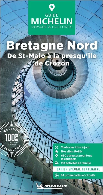 Michelin Le Guide Vert Bretagne Nord