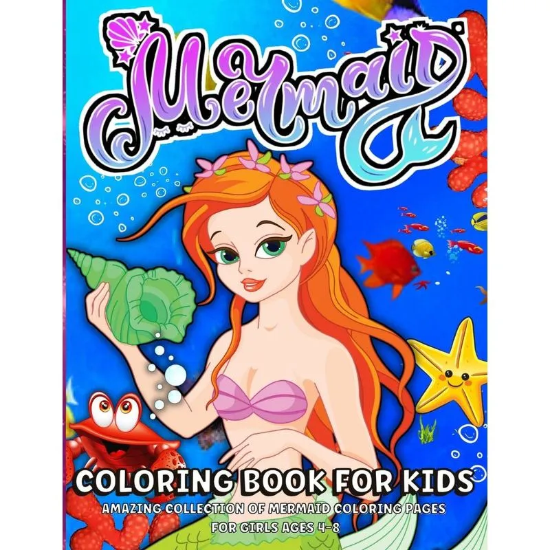 Mermaid Coloring Book