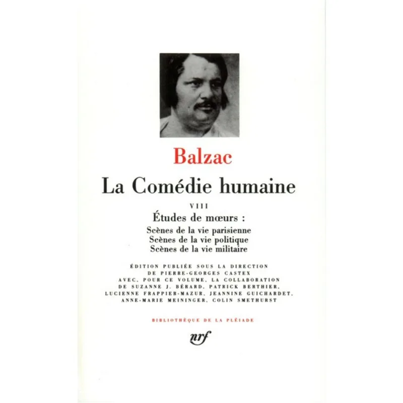 LA COMÉDIE HUMAINE VIII