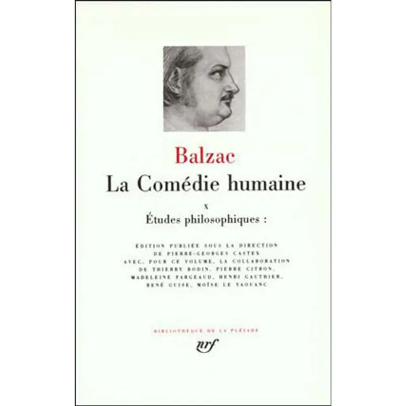 LA COMÉDIE HUMAINE - TOME X