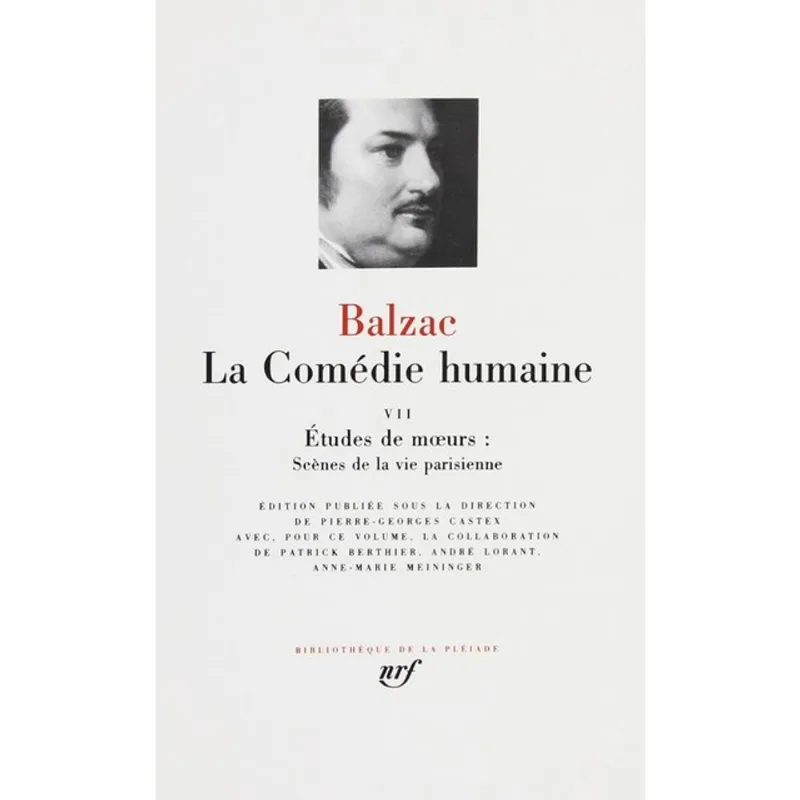 LA COMÉDIE HUMAINE VII