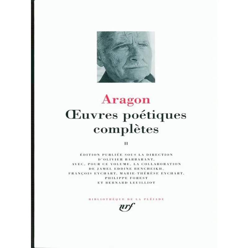 ARAGON - OEUVRES POÉTIQUES COMPLÈTES - VOL. 2