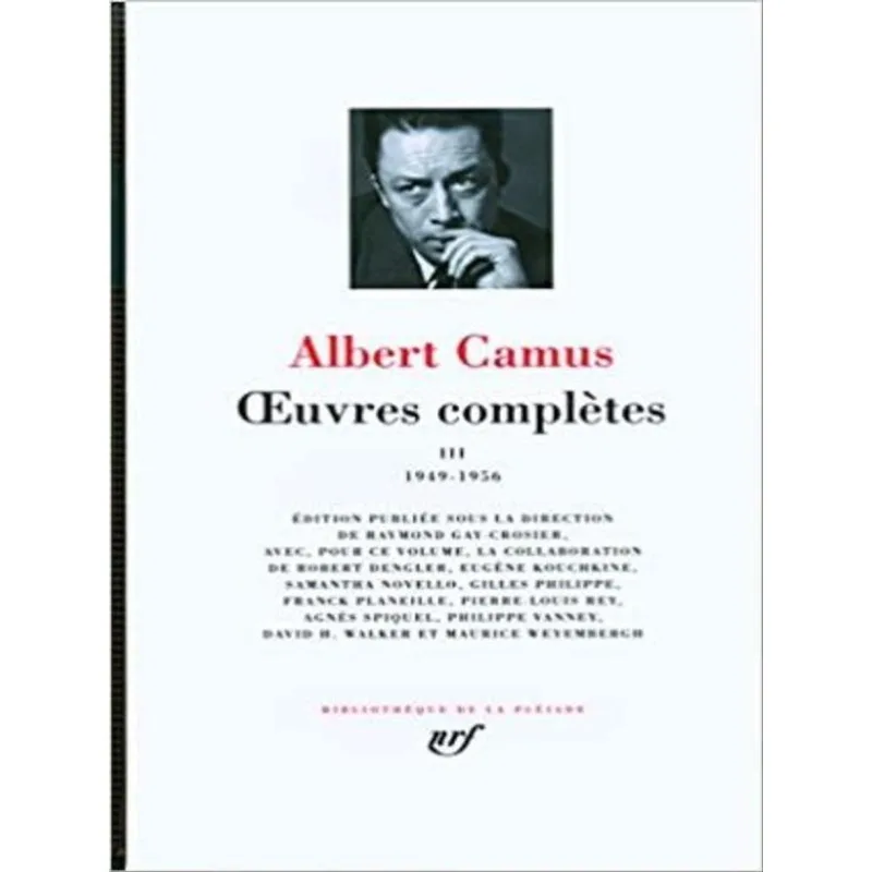 OUVRES COMPLÈTES - TOME III ( 1949 - 1956)