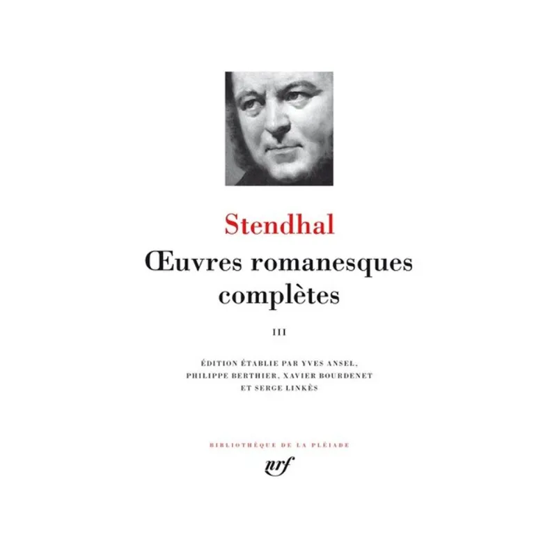 ŒUVRES ROMANESQUES COMPLÈTES III
