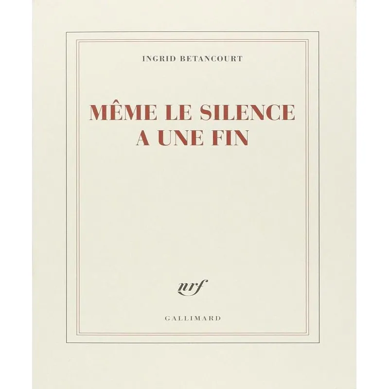 Même Le Silence A Une Fin