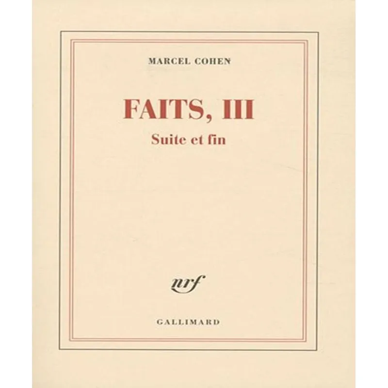 Faits 3 - Suite Et Fin