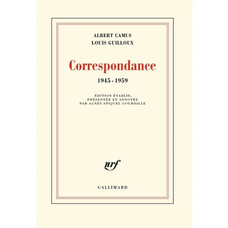 CORRESPONDANCE - 1945-1959