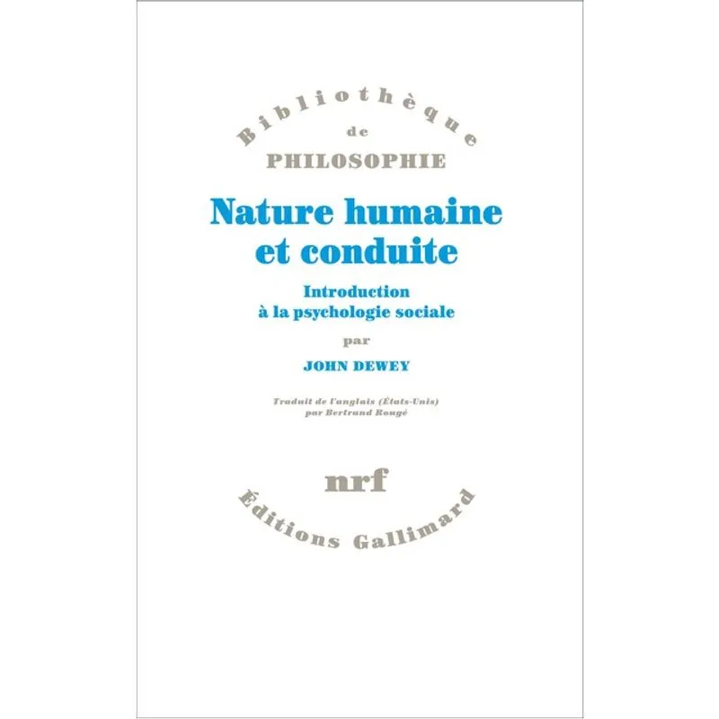 NATURE HUMAINE ET CONDUITE