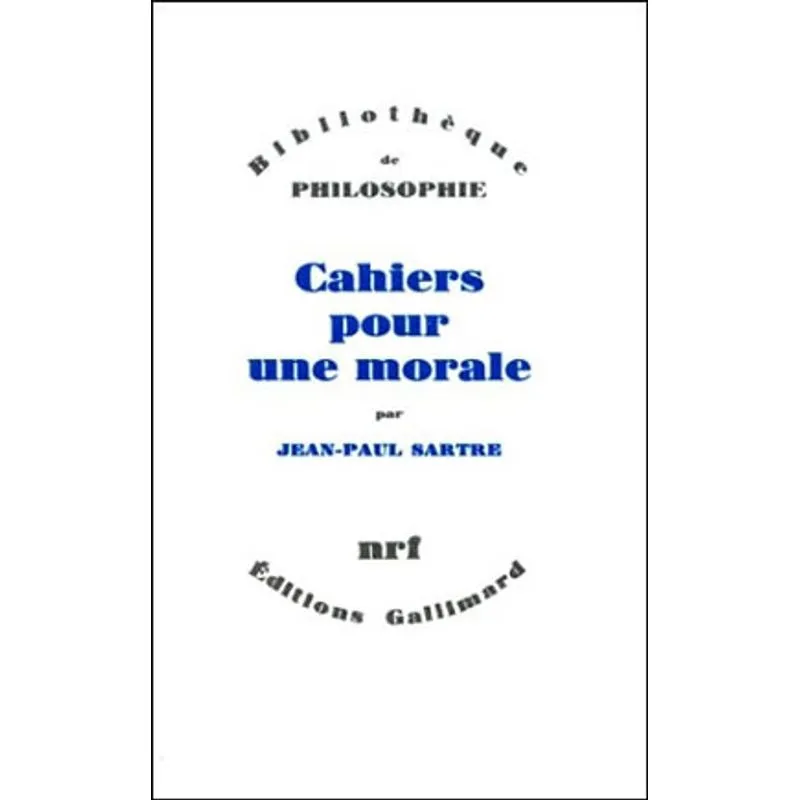 CAHIERS POUR UNE MORALE