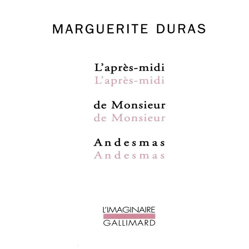 Laprès-midi De Monsieur Andesmas