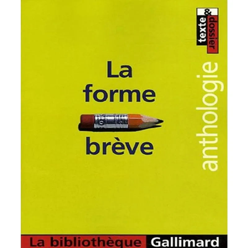 La forme BRèVE - anthologie