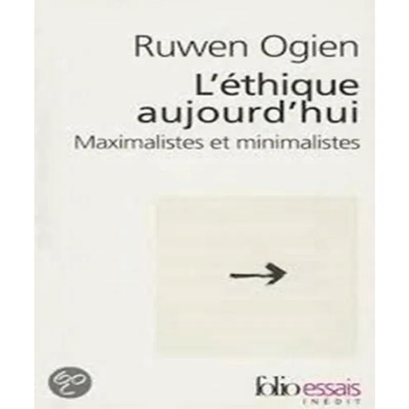 LéTHIQUE aujourdhui: marxismes et minimalistes