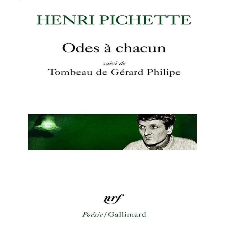 Odes à chacun - tombeau de GéRARD philipe