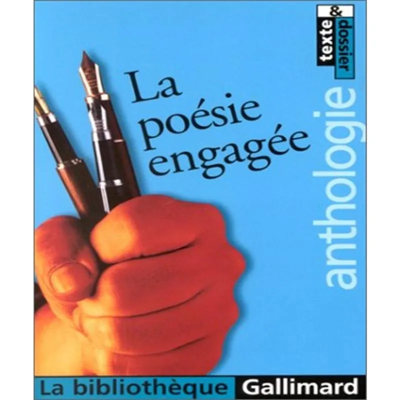 La Poésie Engagée - Anthologie