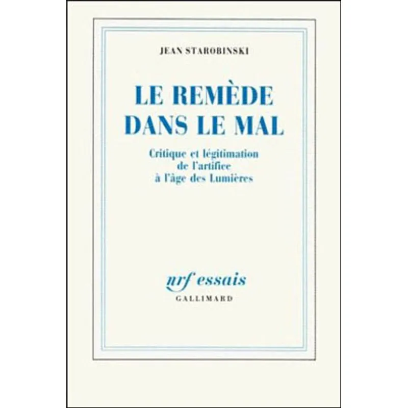 REMEDE DANS LE MAL, LE