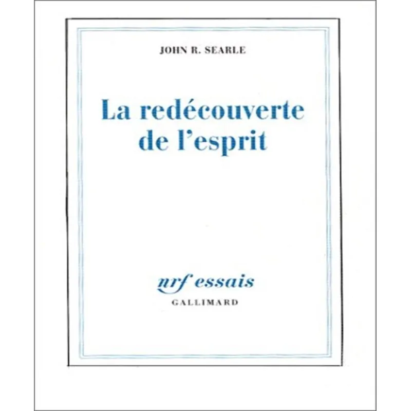 La Redécouverte De Lesprit