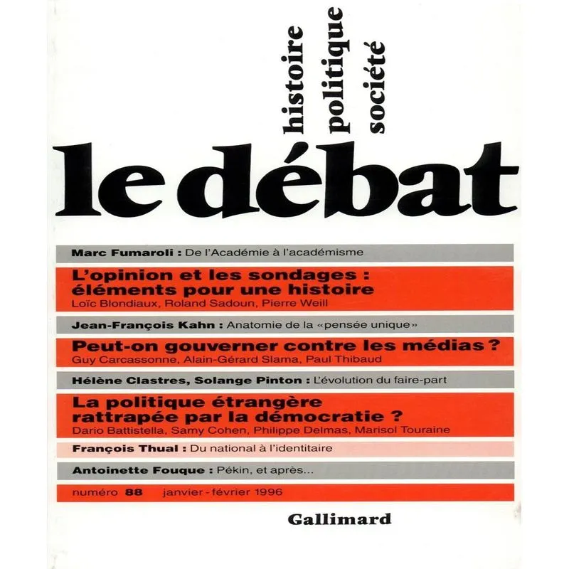Le Debat 88