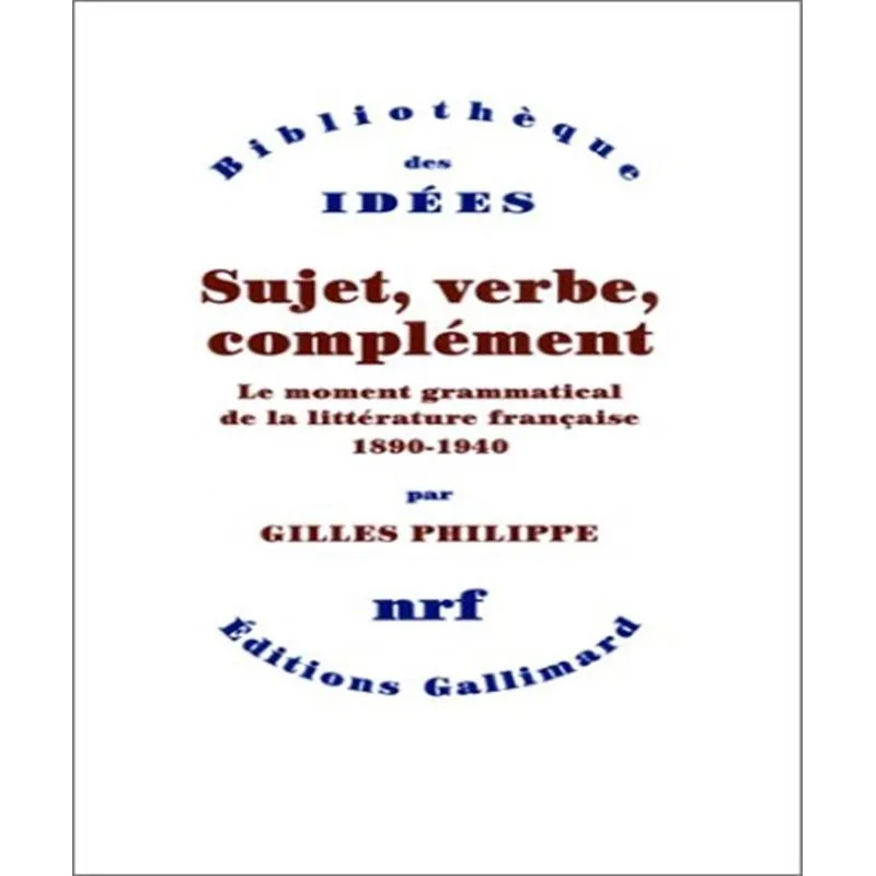 Sujet, Verbe, Complément