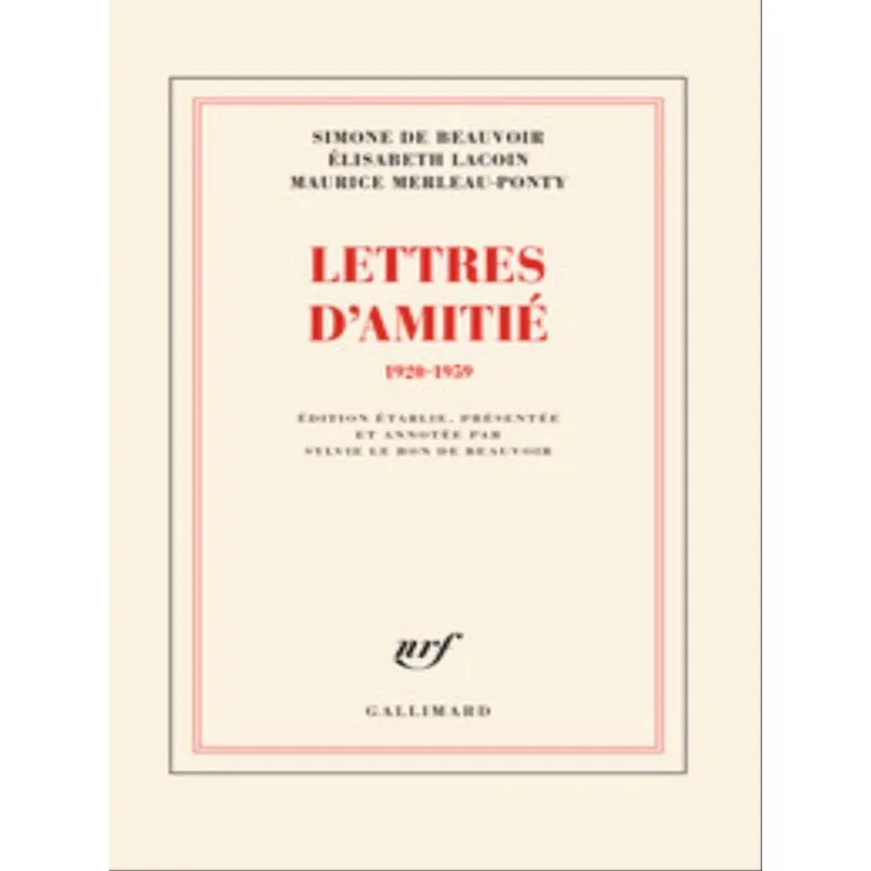 LETTRES D'AMITIÉ