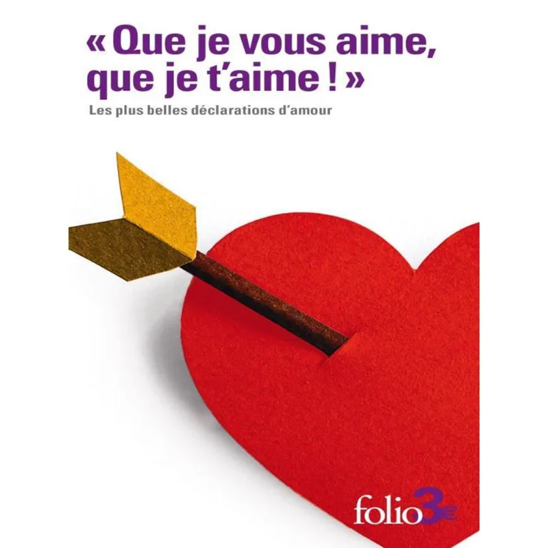 QUE JE VOUS AIME, QUE JE T'AIME