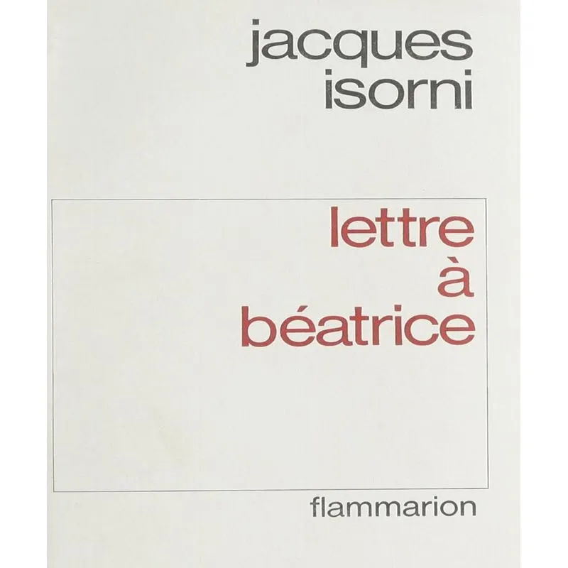 Lettres À Béatrice