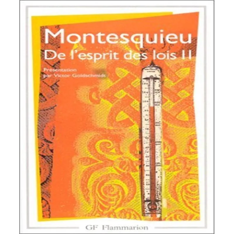De Lesprit Des Lois 2
