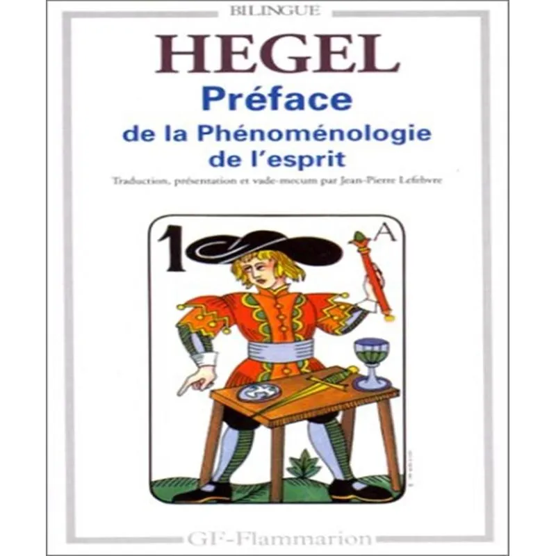 Préface De La Phénomenologie De Lesprit