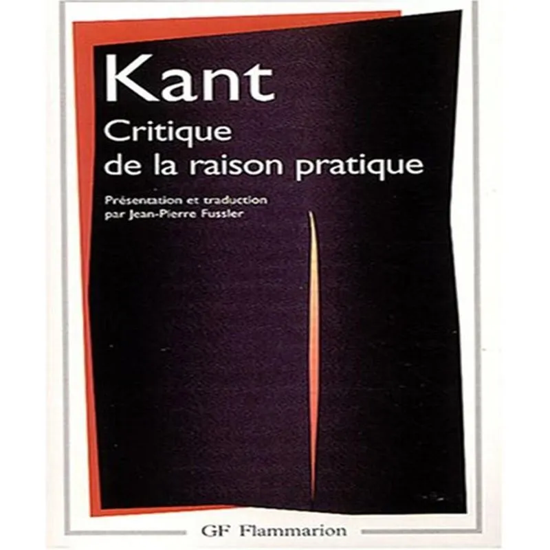 Critique De La Raison Pratique