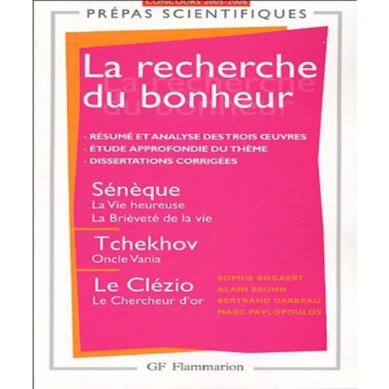 La recherche du bonheur